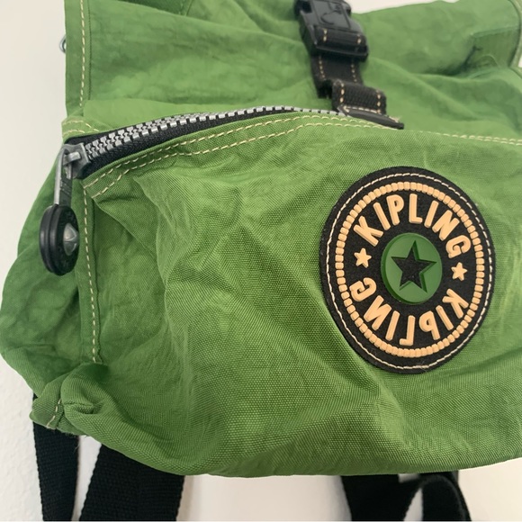Kipling Bags Vintage Kipling Green Backpack Poshmark